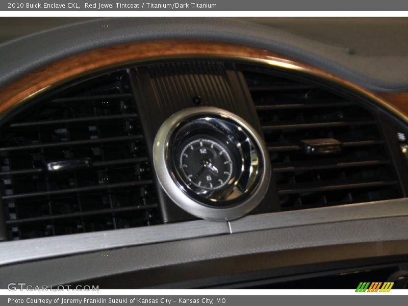 Red Jewel Tintcoat / Titanium/Dark Titanium 2010 Buick Enclave CXL