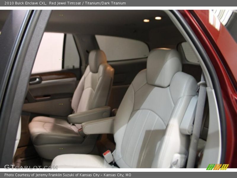 Red Jewel Tintcoat / Titanium/Dark Titanium 2010 Buick Enclave CXL