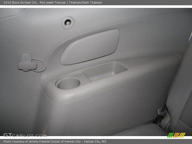 Red Jewel Tintcoat / Titanium/Dark Titanium 2010 Buick Enclave CXL