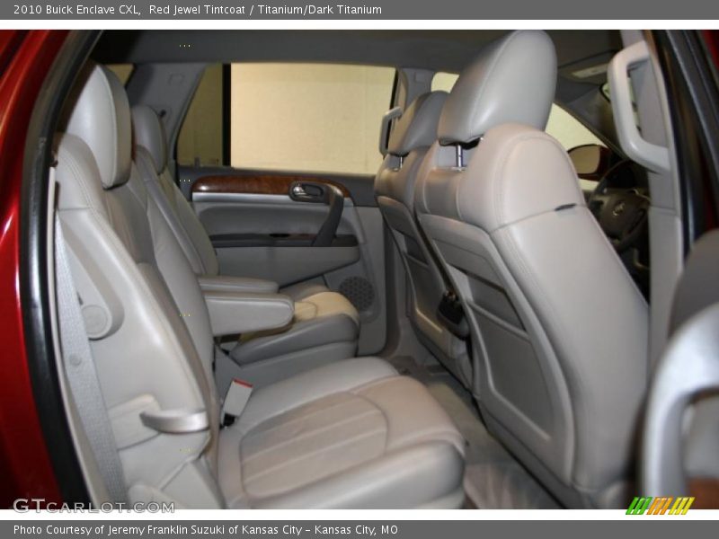 Red Jewel Tintcoat / Titanium/Dark Titanium 2010 Buick Enclave CXL