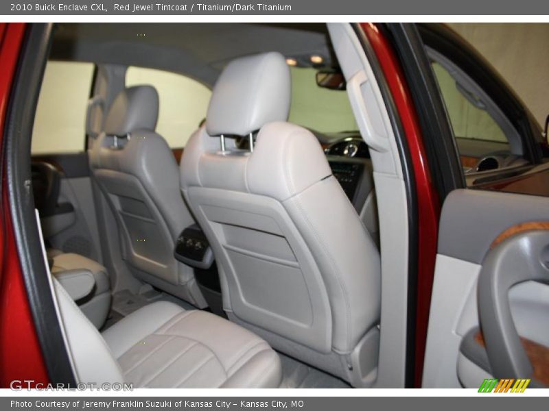 Red Jewel Tintcoat / Titanium/Dark Titanium 2010 Buick Enclave CXL