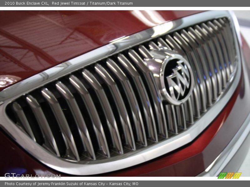 Red Jewel Tintcoat / Titanium/Dark Titanium 2010 Buick Enclave CXL