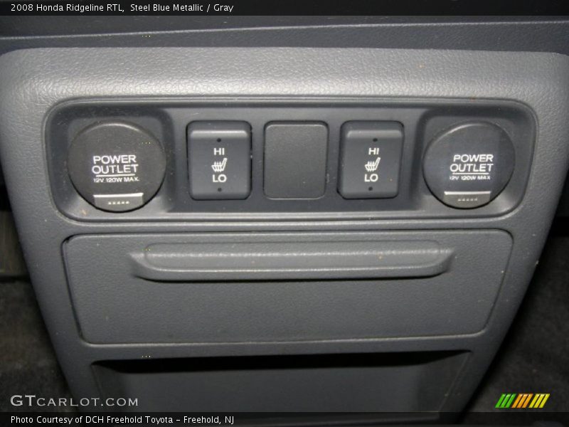 Steel Blue Metallic / Gray 2008 Honda Ridgeline RTL