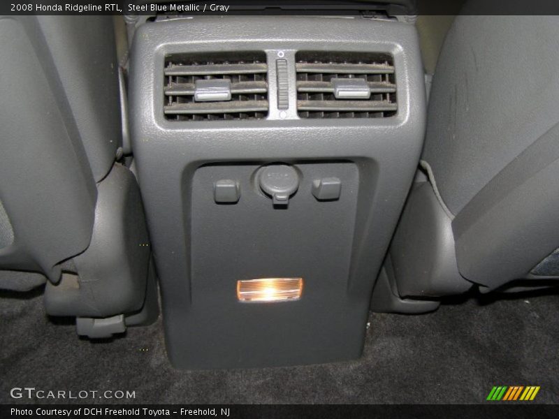 Steel Blue Metallic / Gray 2008 Honda Ridgeline RTL