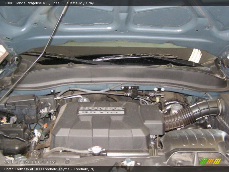 Steel Blue Metallic / Gray 2008 Honda Ridgeline RTL