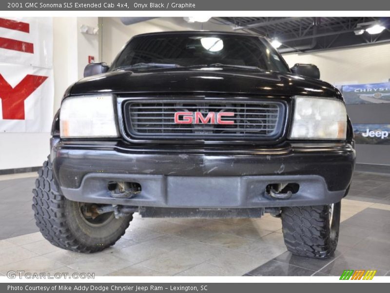 Onyx Black / Graphite 2001 GMC Sonoma SLS Extended Cab 4x4