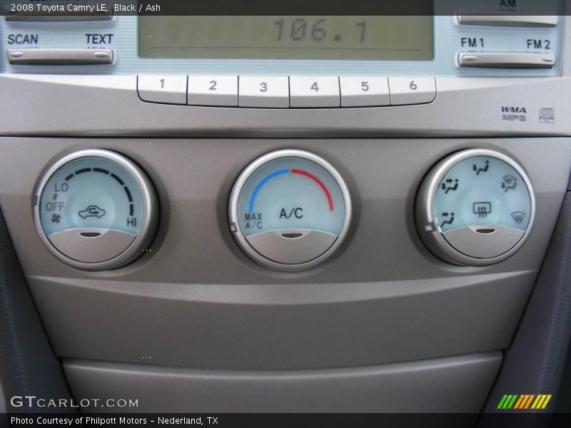 Black / Ash 2008 Toyota Camry LE