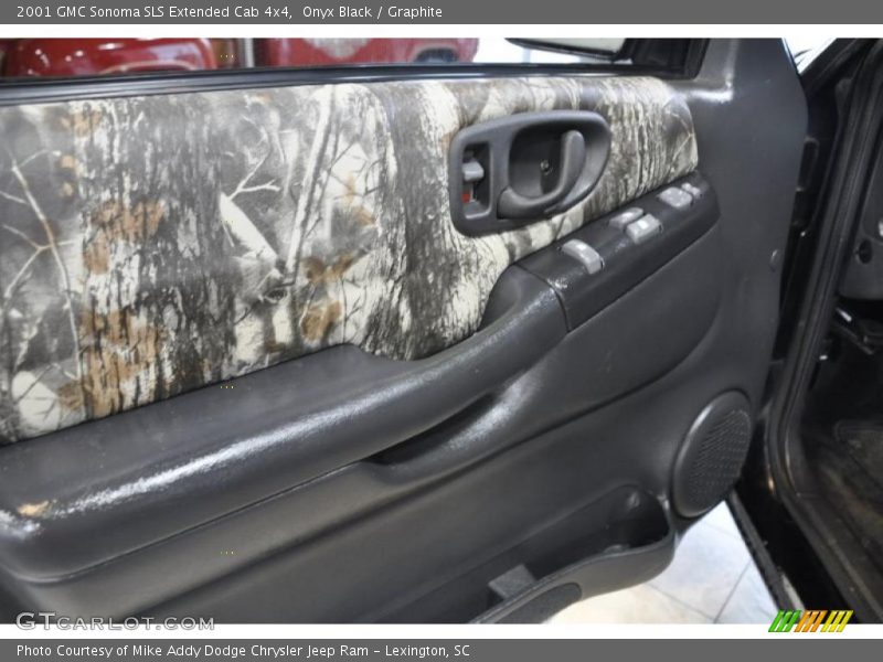 Onyx Black / Graphite 2001 GMC Sonoma SLS Extended Cab 4x4