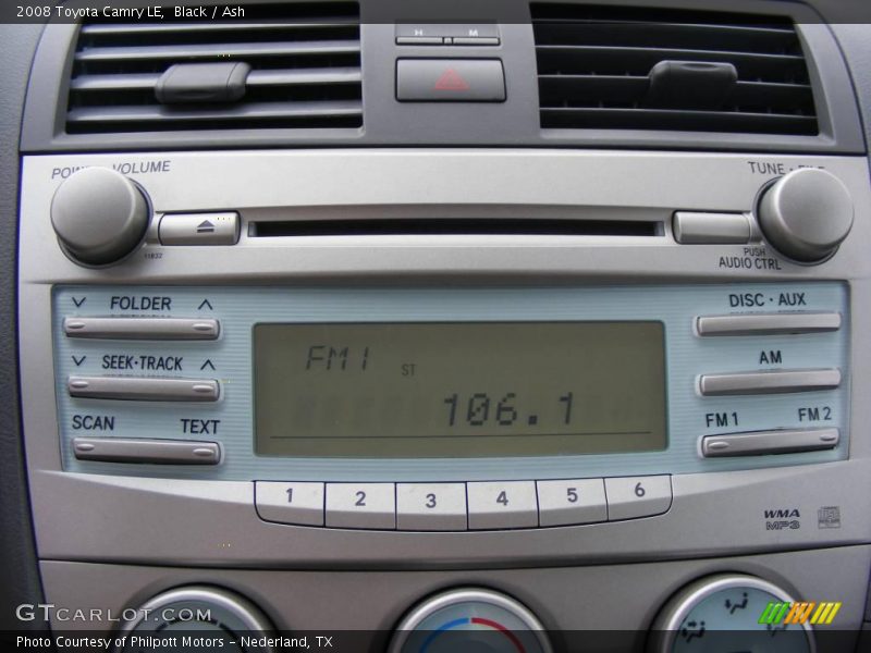 Black / Ash 2008 Toyota Camry LE