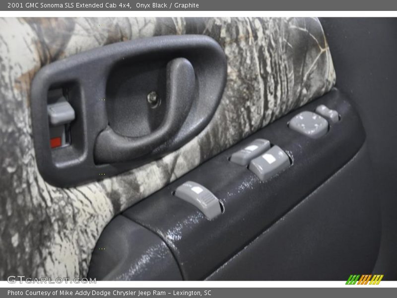 Onyx Black / Graphite 2001 GMC Sonoma SLS Extended Cab 4x4