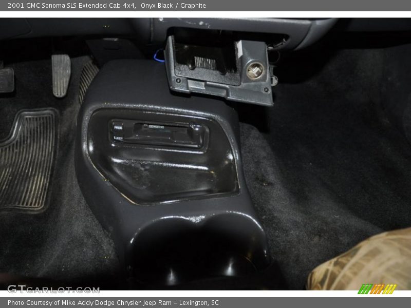Onyx Black / Graphite 2001 GMC Sonoma SLS Extended Cab 4x4