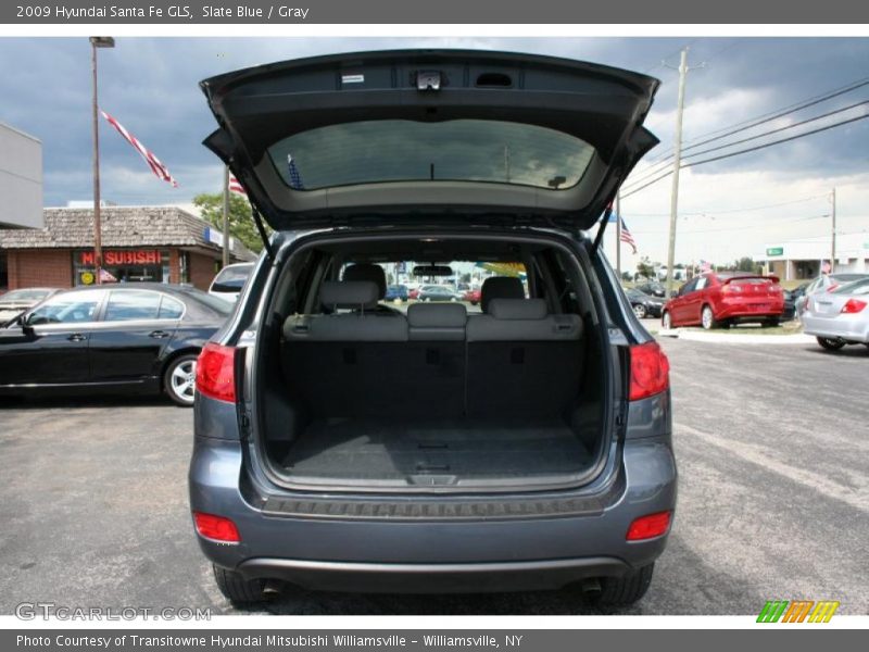 Slate Blue / Gray 2009 Hyundai Santa Fe GLS