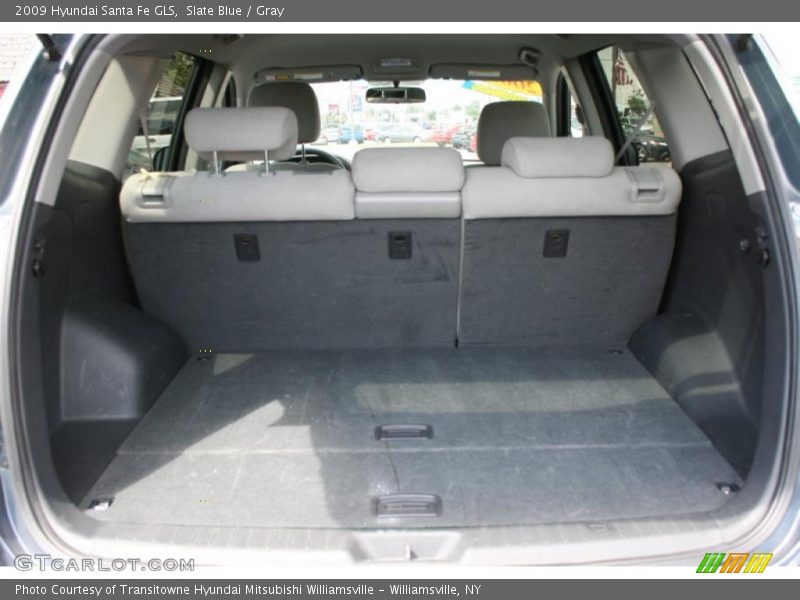 Slate Blue / Gray 2009 Hyundai Santa Fe GLS