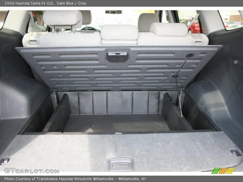 Slate Blue / Gray 2009 Hyundai Santa Fe GLS