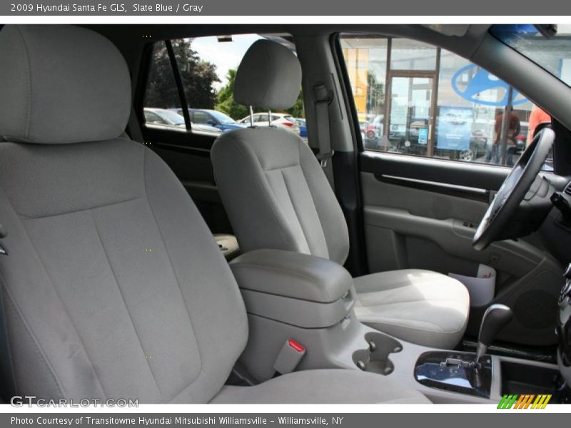Slate Blue / Gray 2009 Hyundai Santa Fe GLS
