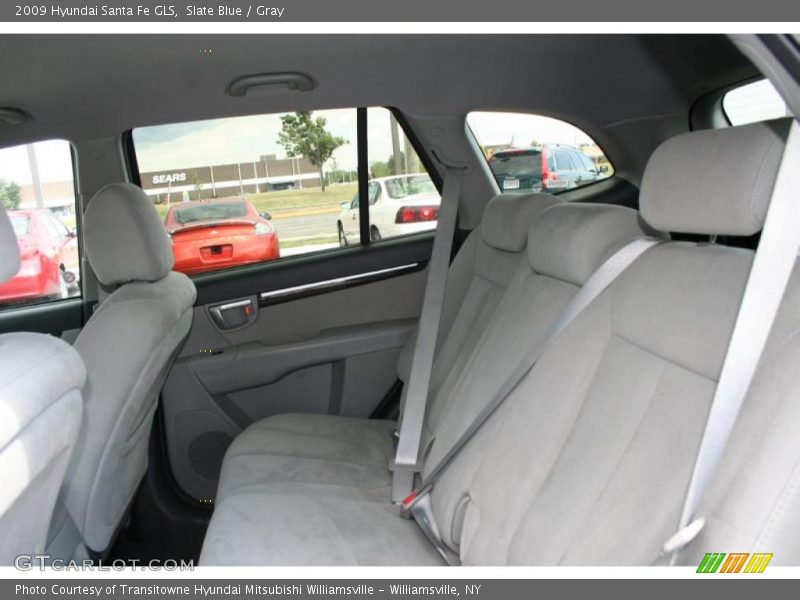 Slate Blue / Gray 2009 Hyundai Santa Fe GLS