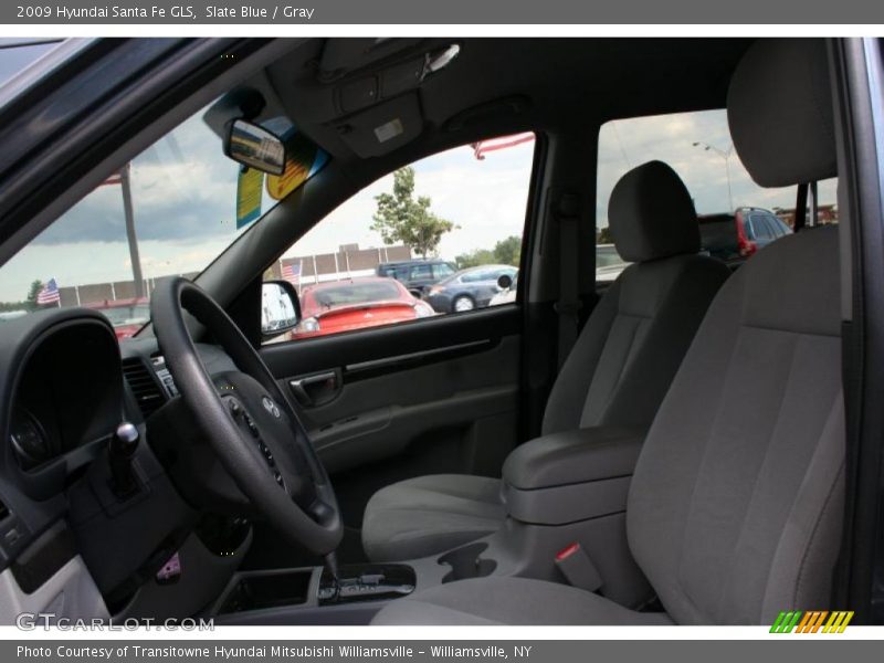 Slate Blue / Gray 2009 Hyundai Santa Fe GLS