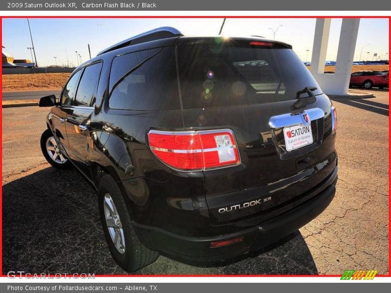 Carbon Flash Black / Black 2009 Saturn Outlook XR