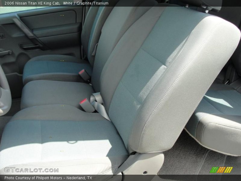 White / Graphite/Titanium 2006 Nissan Titan XE King Cab