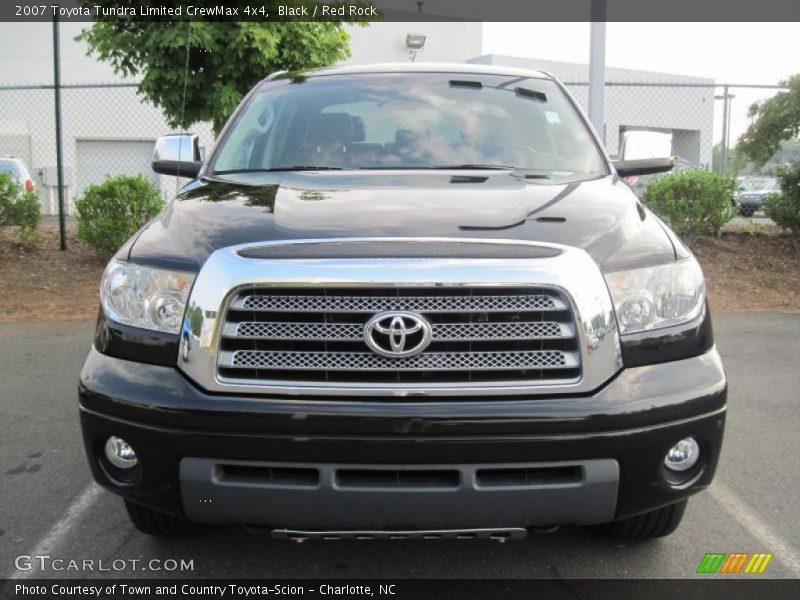 Black / Red Rock 2007 Toyota Tundra Limited CrewMax 4x4