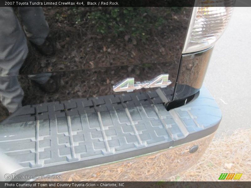 Black / Red Rock 2007 Toyota Tundra Limited CrewMax 4x4