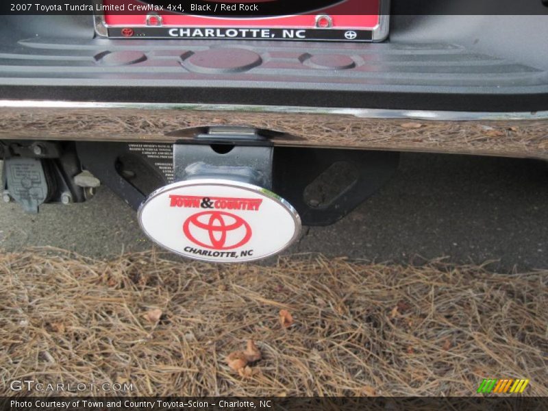Black / Red Rock 2007 Toyota Tundra Limited CrewMax 4x4