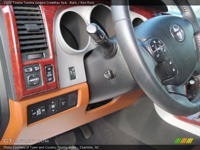 Black / Red Rock 2007 Toyota Tundra Limited CrewMax 4x4