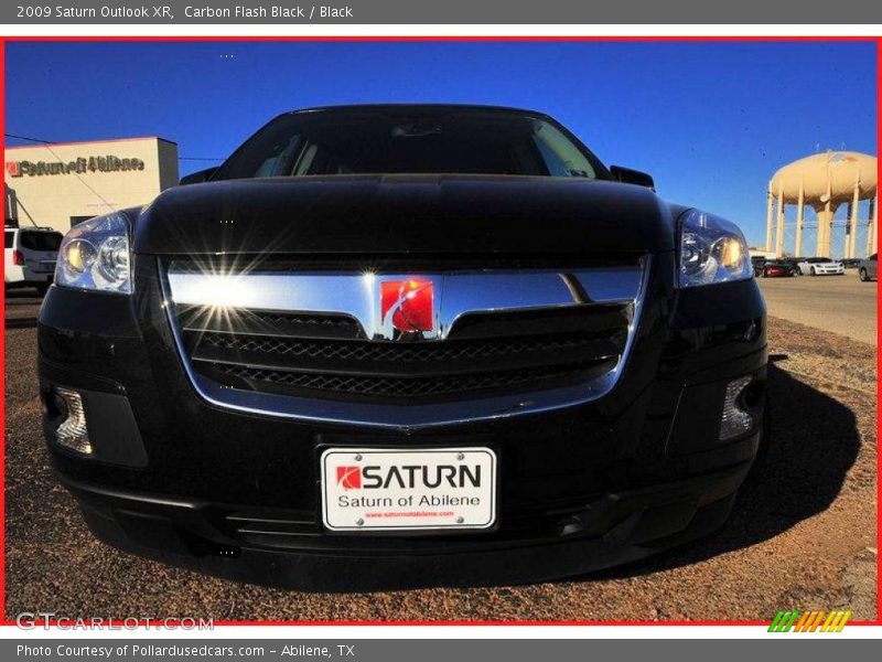 Carbon Flash Black / Black 2009 Saturn Outlook XR