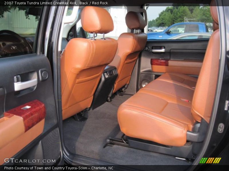 Black / Red Rock 2007 Toyota Tundra Limited CrewMax 4x4