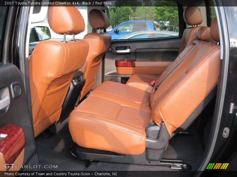 Black / Red Rock 2007 Toyota Tundra Limited CrewMax 4x4