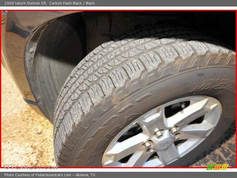Carbon Flash Black / Black 2009 Saturn Outlook XR