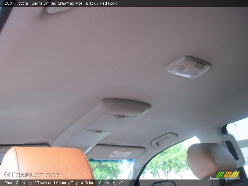 Black / Red Rock 2007 Toyota Tundra Limited CrewMax 4x4