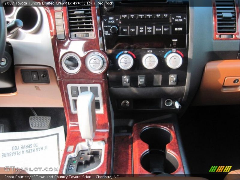Black / Red Rock 2007 Toyota Tundra Limited CrewMax 4x4