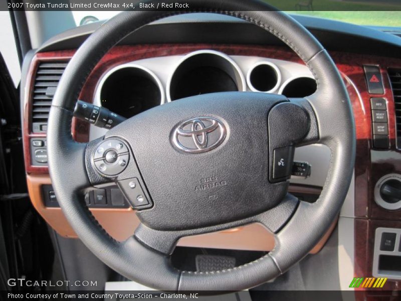 Black / Red Rock 2007 Toyota Tundra Limited CrewMax 4x4