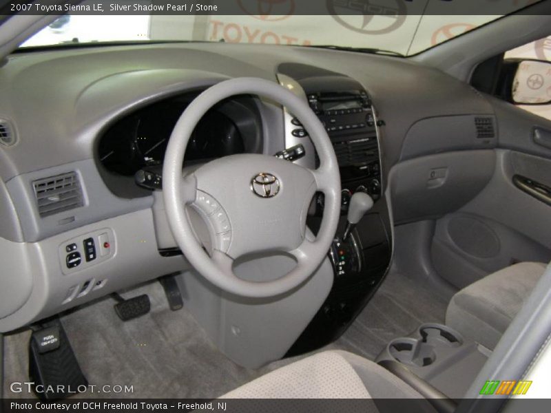 Silver Shadow Pearl / Stone 2007 Toyota Sienna LE