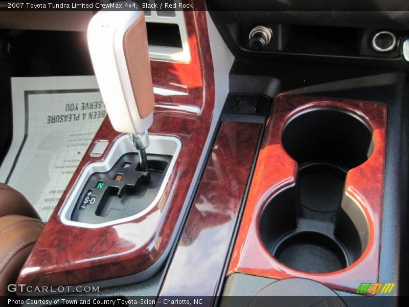 Black / Red Rock 2007 Toyota Tundra Limited CrewMax 4x4