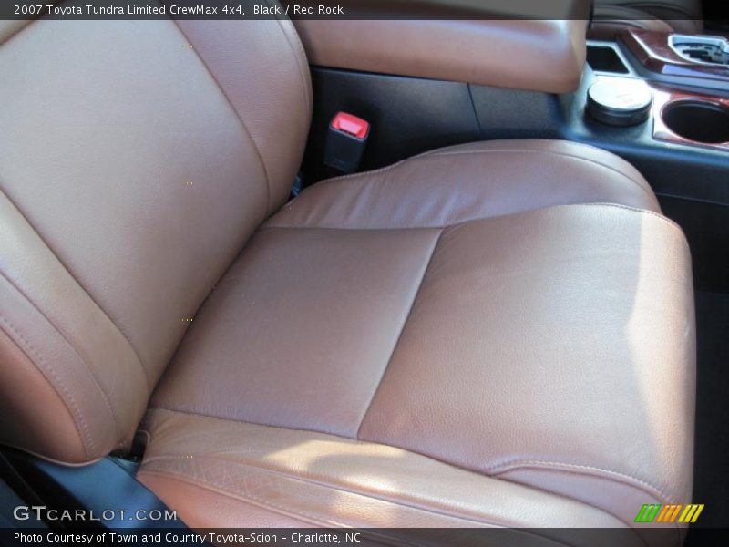 Black / Red Rock 2007 Toyota Tundra Limited CrewMax 4x4