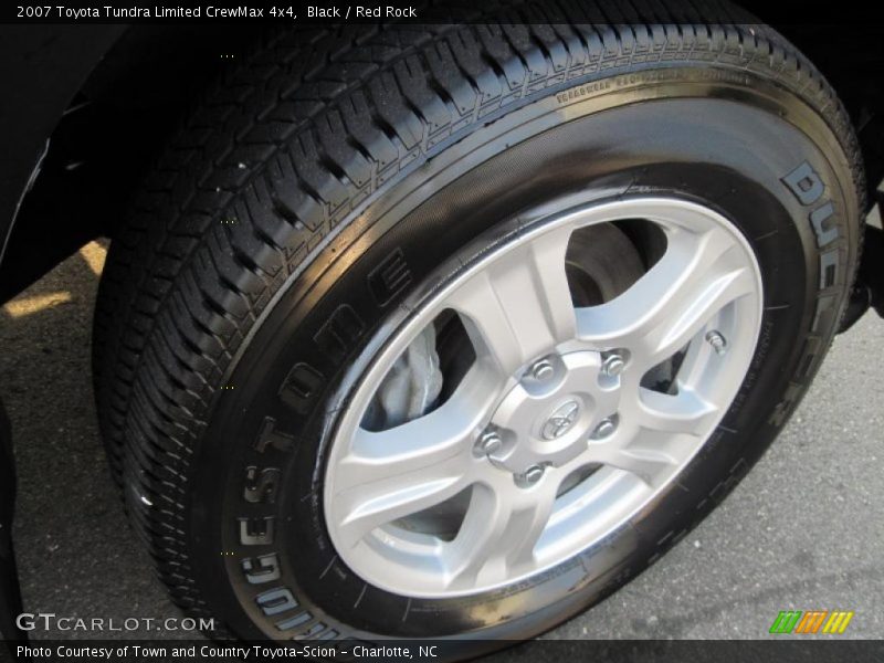 Black / Red Rock 2007 Toyota Tundra Limited CrewMax 4x4