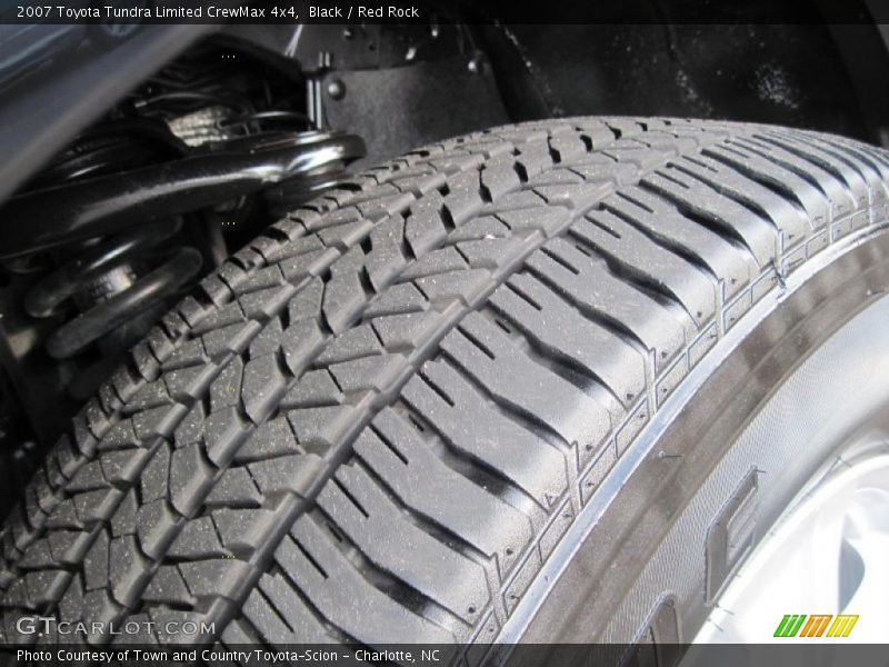 Black / Red Rock 2007 Toyota Tundra Limited CrewMax 4x4