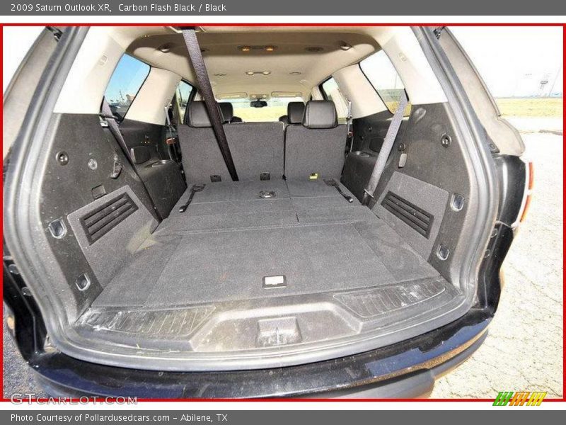 Carbon Flash Black / Black 2009 Saturn Outlook XR