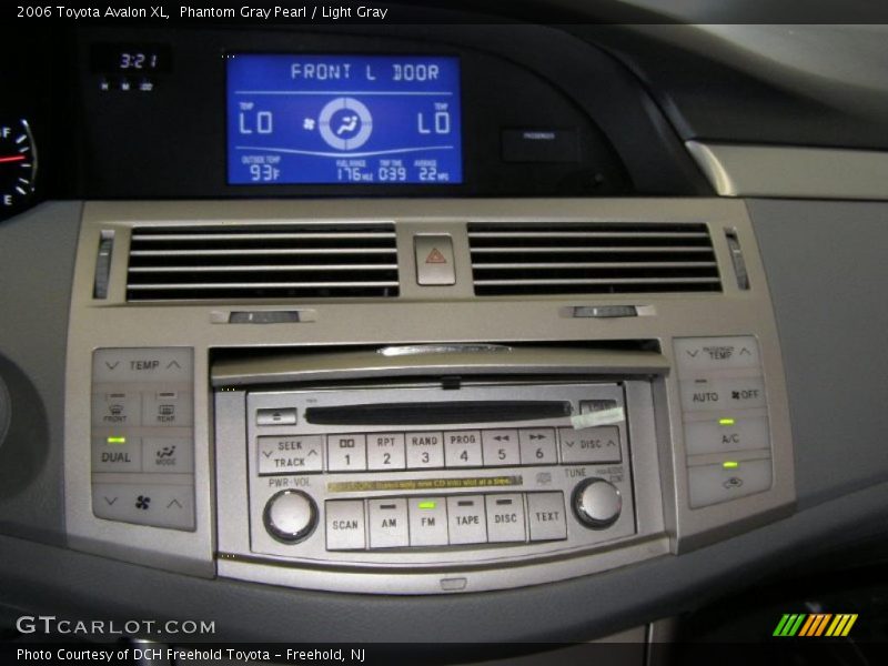 Phantom Gray Pearl / Light Gray 2006 Toyota Avalon XL
