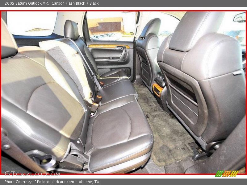 Carbon Flash Black / Black 2009 Saturn Outlook XR