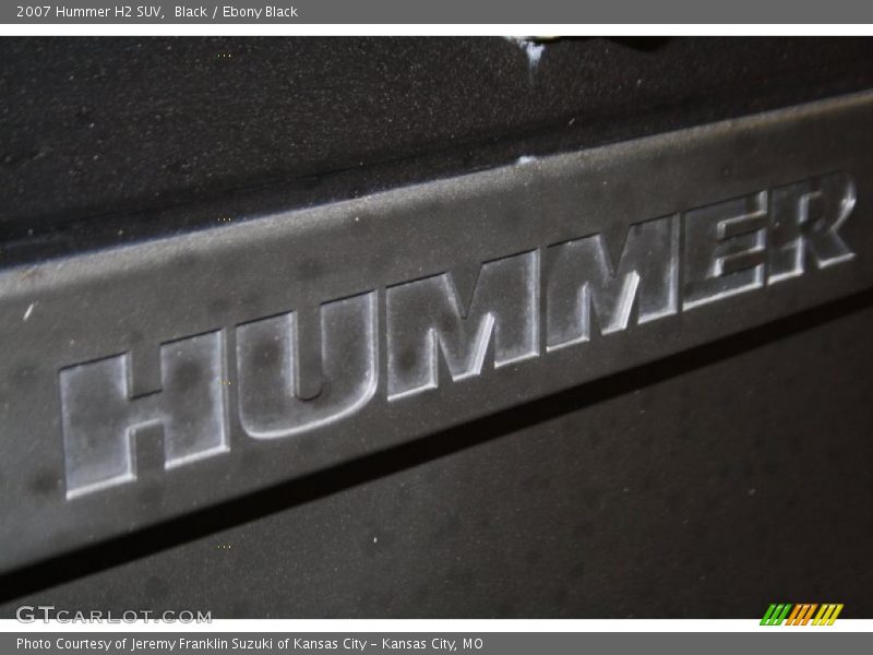 Black / Ebony Black 2007 Hummer H2 SUV