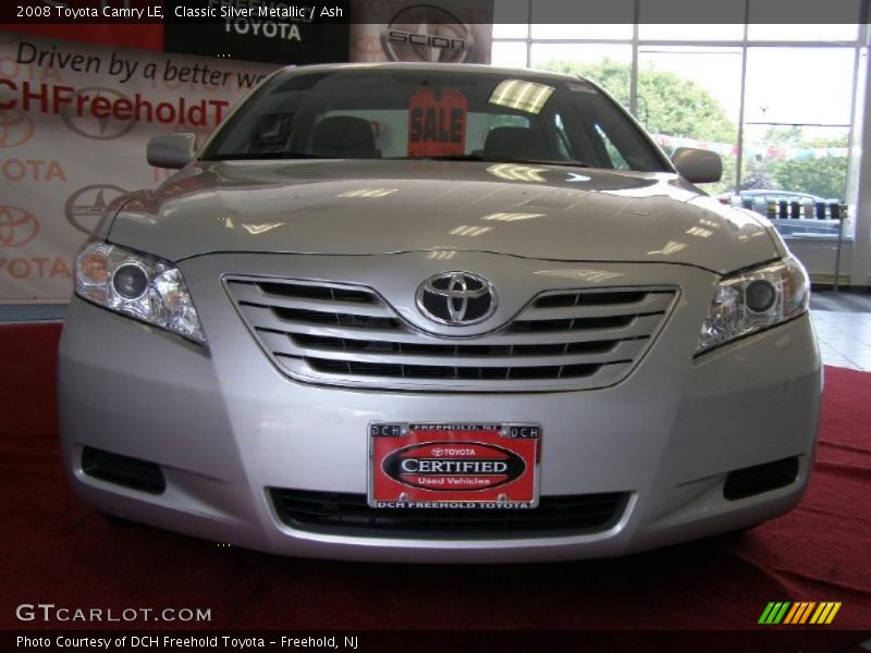 Classic Silver Metallic / Ash 2008 Toyota Camry LE