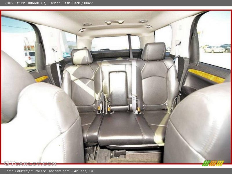 Carbon Flash Black / Black 2009 Saturn Outlook XR