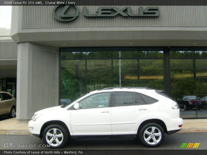 Crystal White / Ivory 2008 Lexus RX 350 AWD