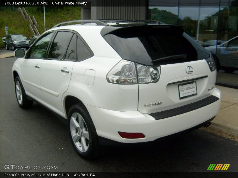 Crystal White / Ivory 2008 Lexus RX 350 AWD