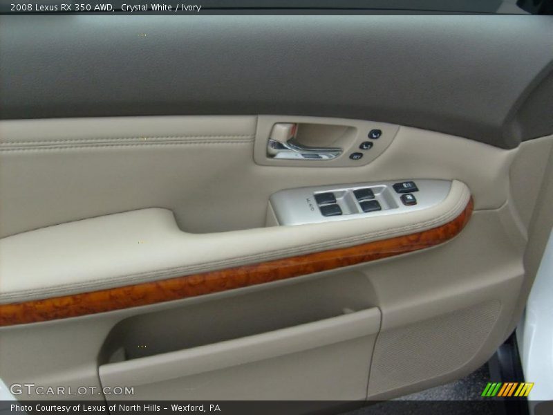 Crystal White / Ivory 2008 Lexus RX 350 AWD