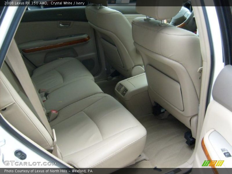 Crystal White / Ivory 2008 Lexus RX 350 AWD