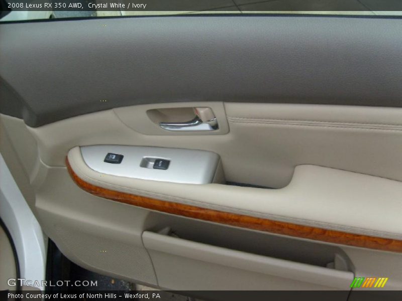 Crystal White / Ivory 2008 Lexus RX 350 AWD